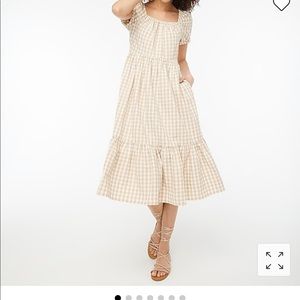 JCREW NWT Gingham dress
